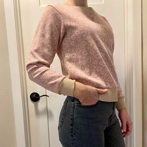 Anthropologie Sweater Leopard Print